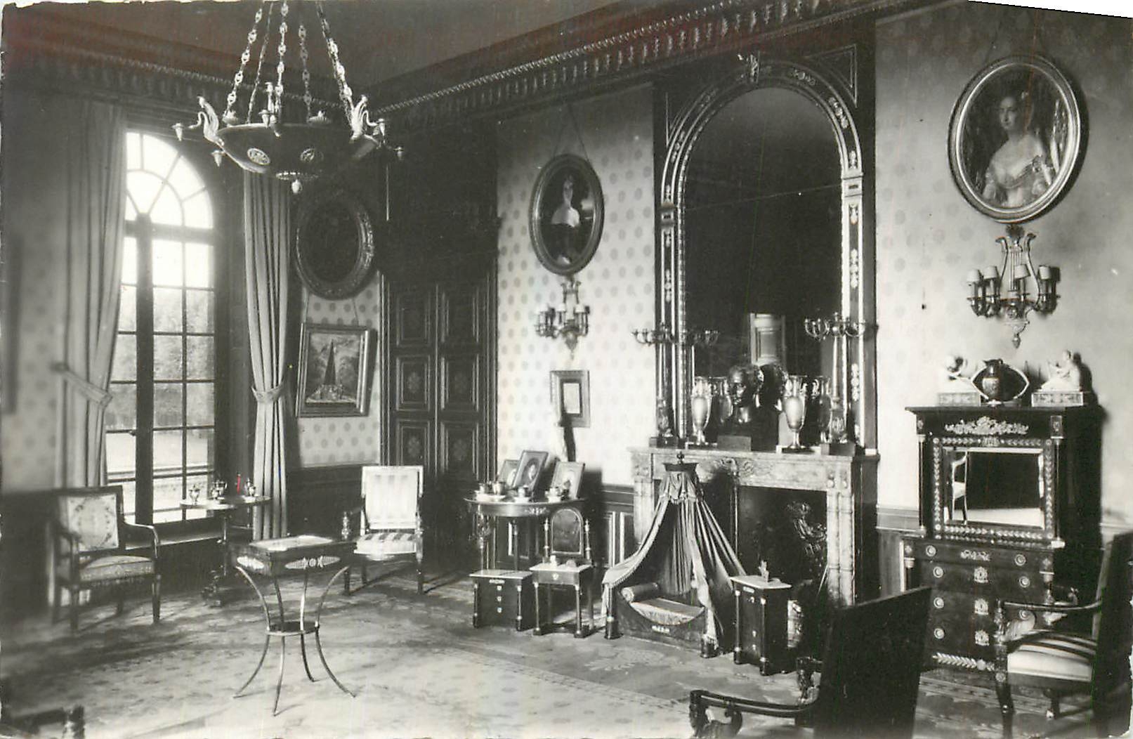 CPA Chateau de Grosbois Le salon des Huissiers 