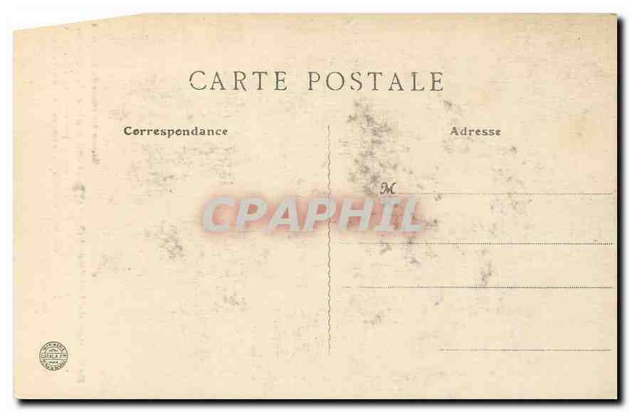 CPA Basilique de Longpont S et O Partie droite de la Voussure  — Rückseite