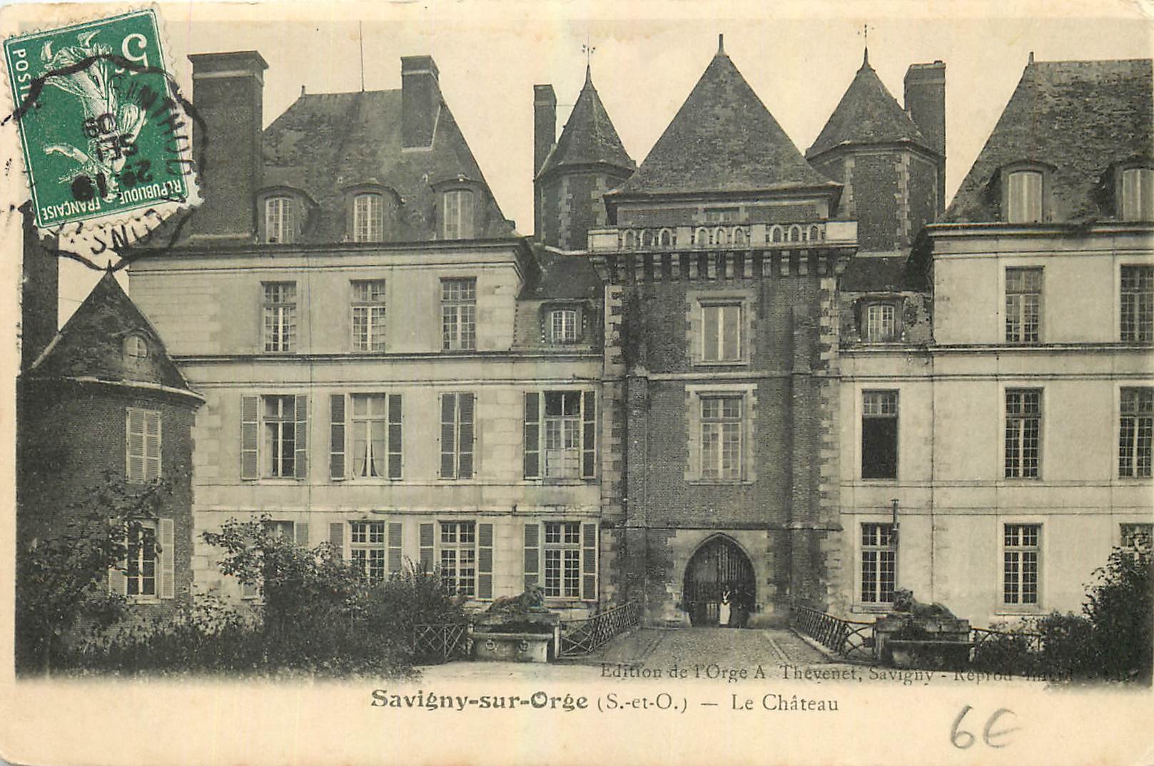 CPA Savigny sur Orge S et O Le Chateau 
