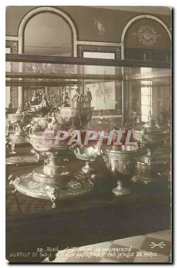 CPA Rueil Chateau de la Malmaison Surtout de table offert a Napoleon par la ville de Paris
