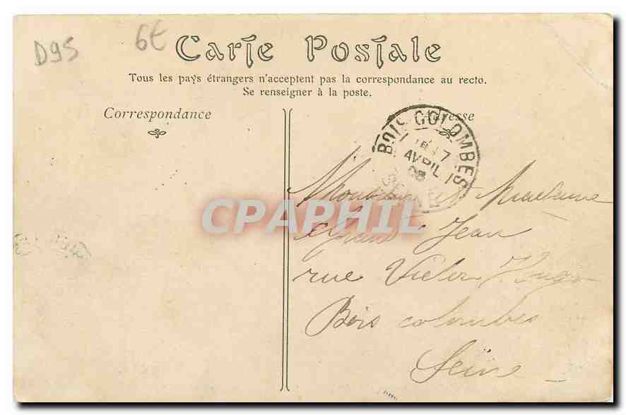 Enghien-les-Bains — L'Écrivier de la Grotte du Casino — ND Phot — Rückseite