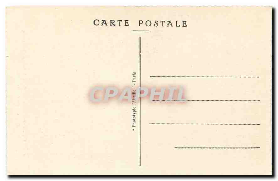CPA Montmorency l'Eglise St Martin Vitrait de Turenne  — Back