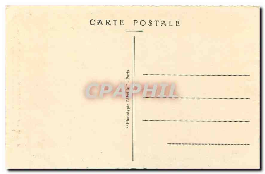 CPA Montmorency l'Eglise St Martin Vitrail de Guillaume de Montmorency  — Back