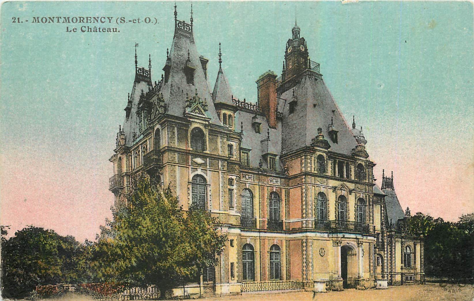 CPA Montmorency S et O Le Chateau 