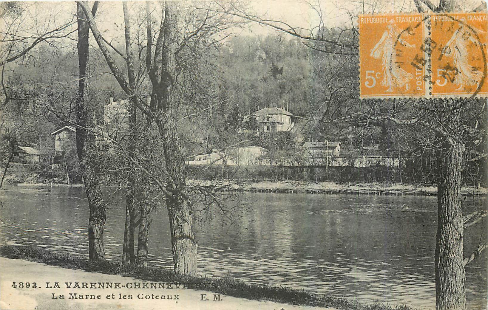 CPA La Varenne Chenneville La Marne et les Coteaux 