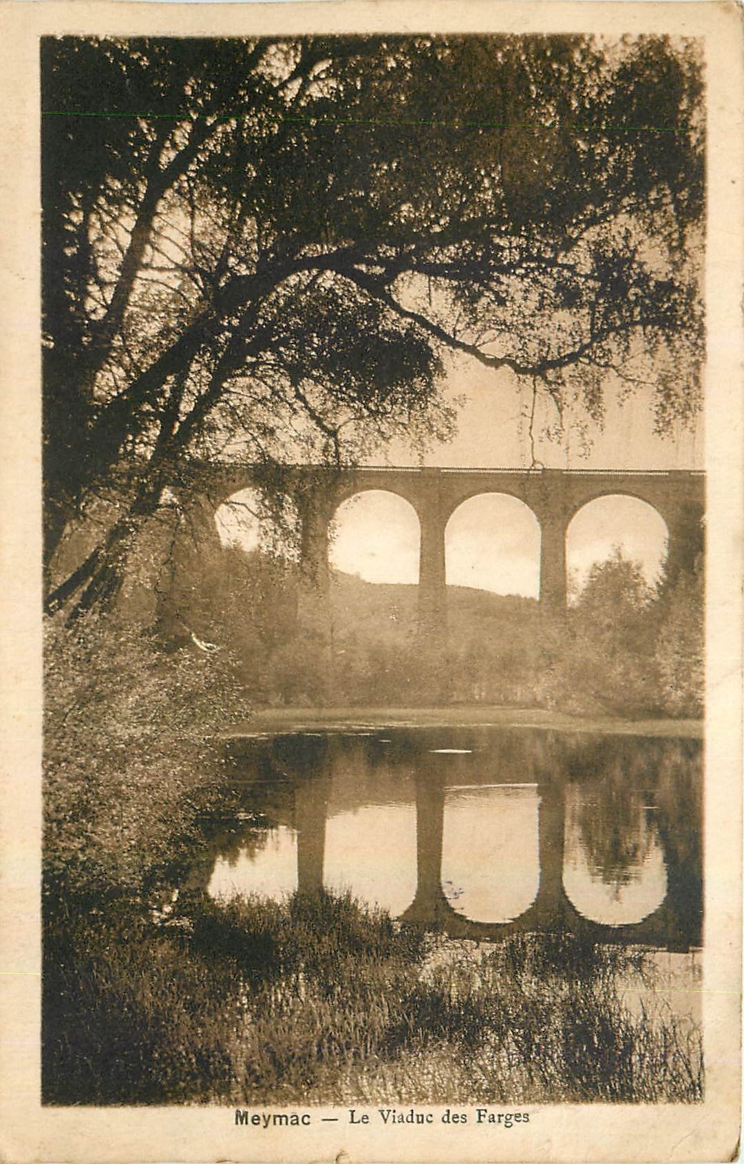 CPA Meymac Le Viaduc des Farges 