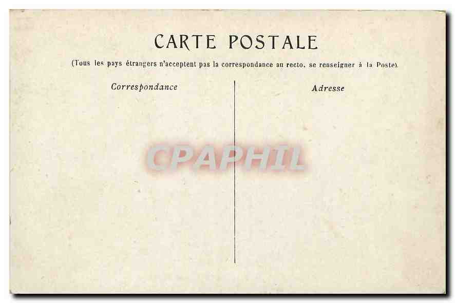 CPA Marseille Pont de la Fausse Monnaie  — Verso