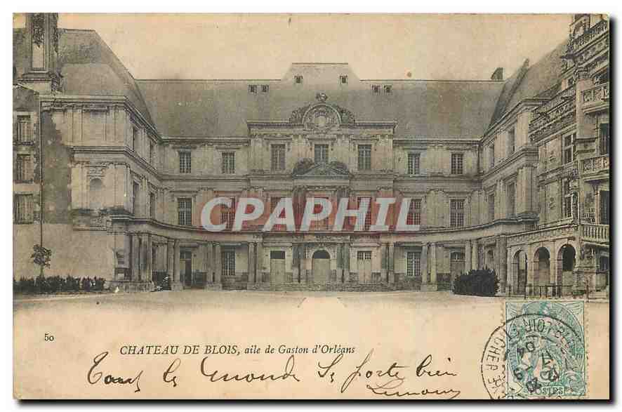 CPA Chateau de Blois aile de Gaston d'Orleans 