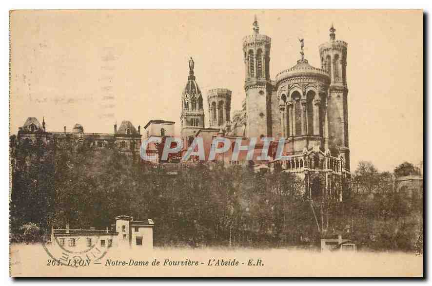 CPA Lyon Notre Dame de Fourviere l'Abside 