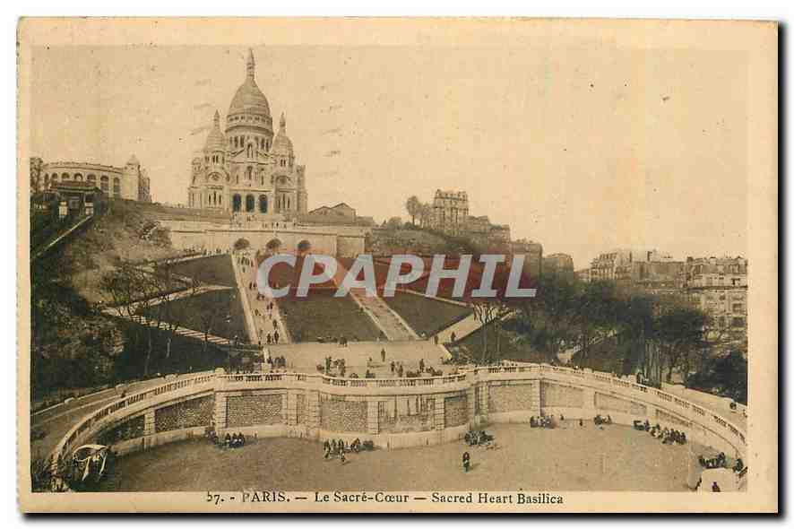 CPA Paris Le Sacre Coeur 