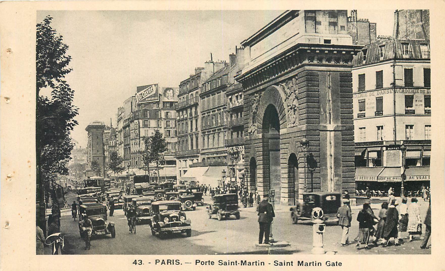 CPA Paris Porte Saint Martin 