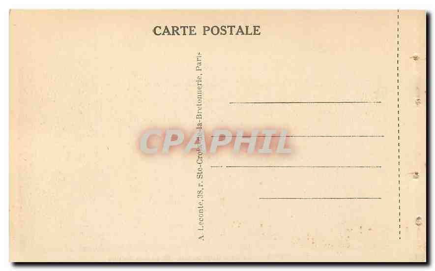 CPA Paris La Gare Saint Lazare  — Rückseite