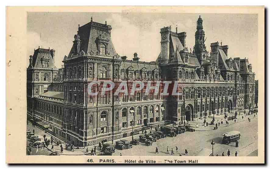 CPA Paris Hotel de Ville 