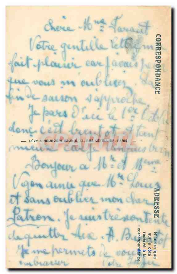 CPA Aix les Bains La Source des deux Reines  — Verso