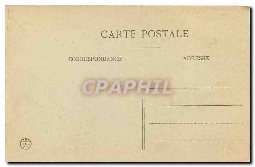 CPA Aix les Bains Savoie Le Grand Cercle  — Verso