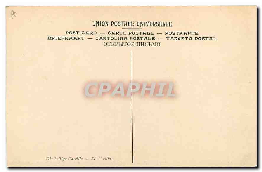 CPA P Puget Sainte Cecile Musee de Longchamp Marseille  — Rückseite