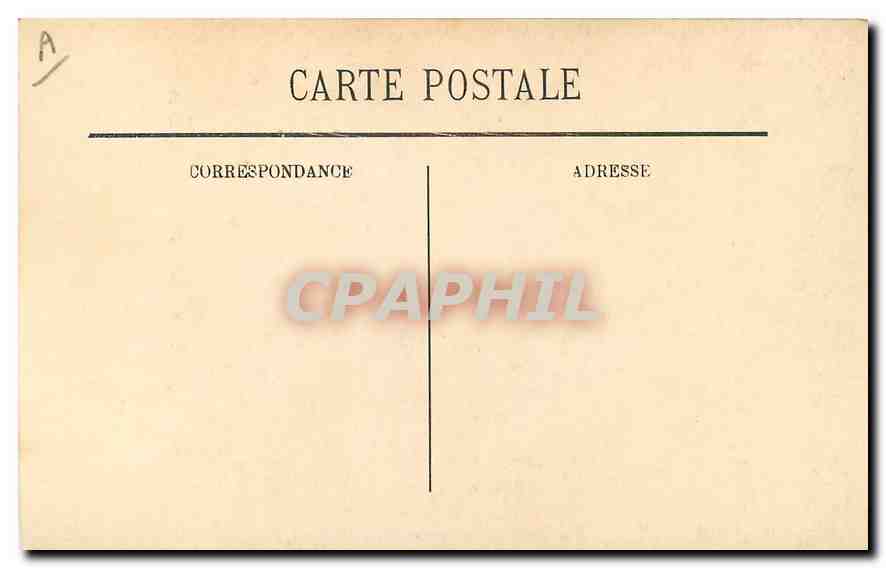 CPA Duparc Francoise Ec Provencale La Vieille Musee de Longchamp Marseille  — Rückseite