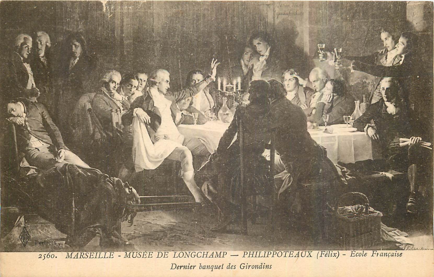 CPA Musee de Longchamp Marseille Philippoteaux Felix Ecole Francaise 