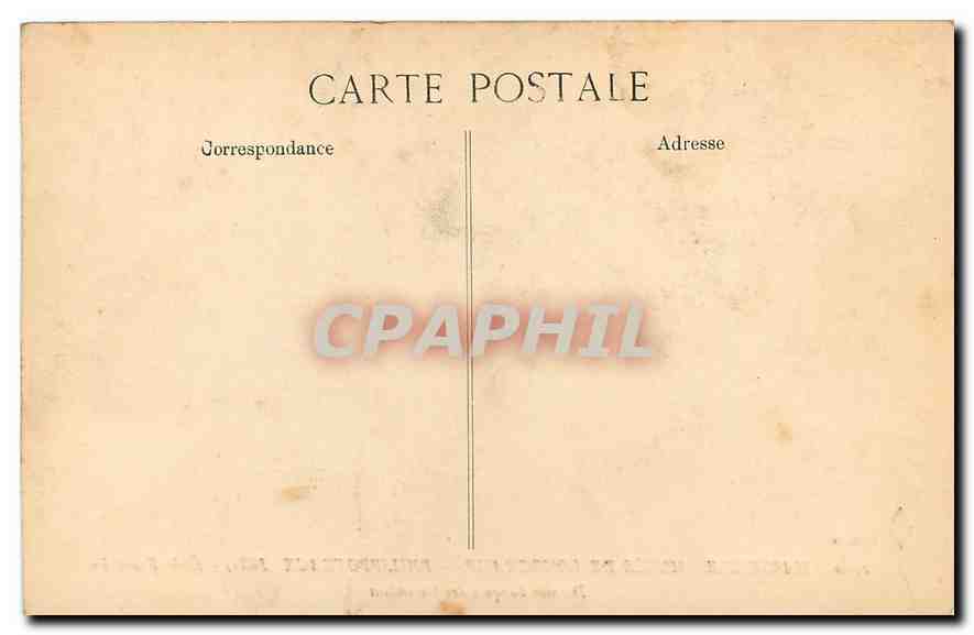 CPA Musee de Longchamp Marseille Philippoteaux Felix Ecole Francaise  — Rückseite