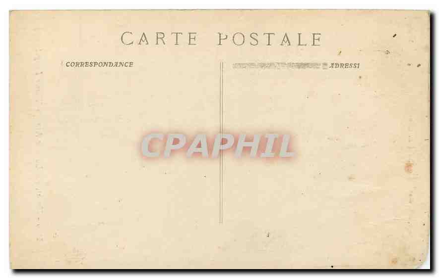 CPA Marseille Marat par Loubet Musee de Longchamp Marseille  — Rückseite