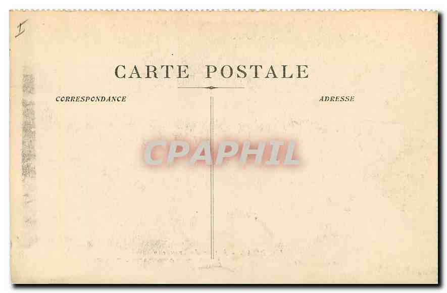 CPA Offert par le Mondain Noel Jourdan Retour du Troupeau Musee de Longchamp Marseille  — Rückseite