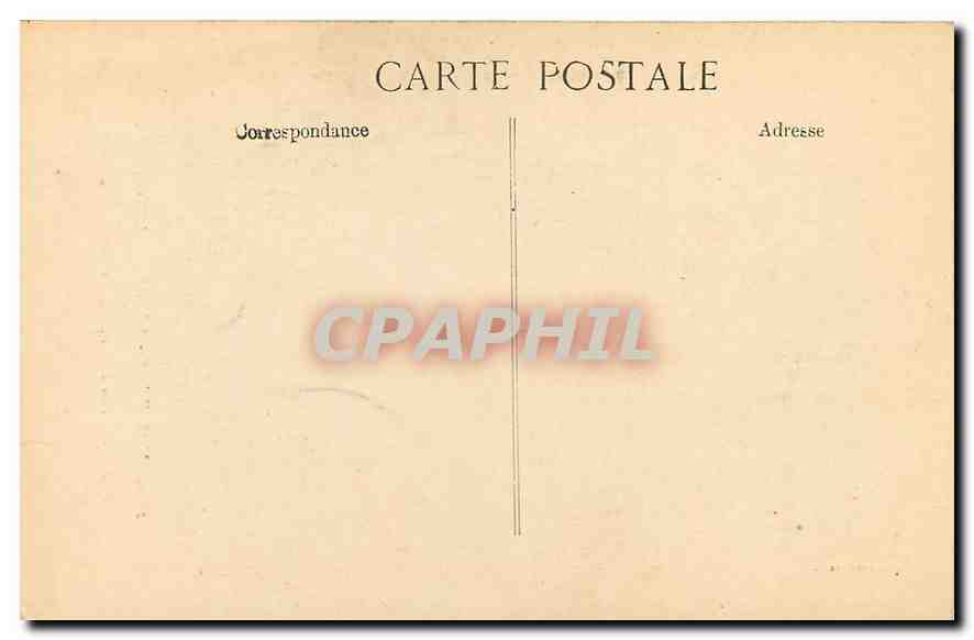 CPA Marseille Musee de Longchamp Gilbert Ameles Jean Ecole Francaise  — Rückseite