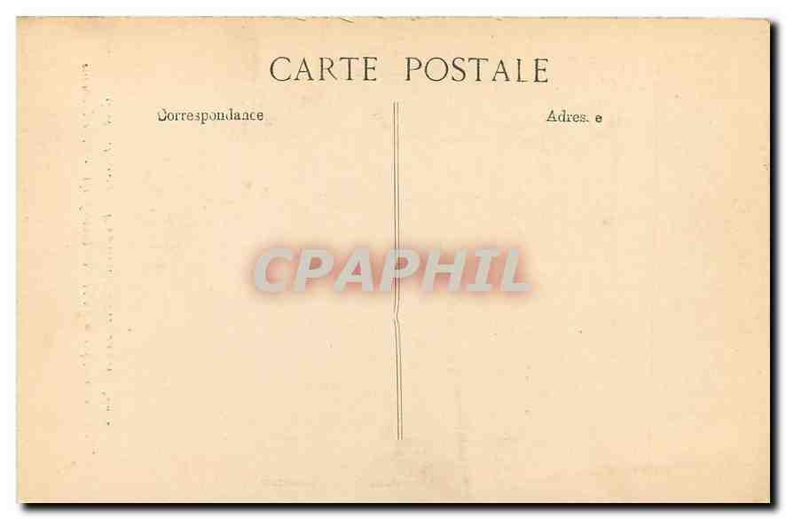 CPA Marseille Musee de Longchamp Fete Villageoise Watteau Louis Joseph  — Verso