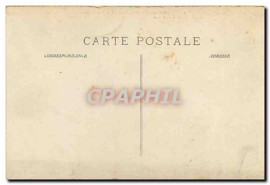 CPA Marseille Musee de Longchamp Puvis de Chavannes Pierre Marseille Colonie Gresque  — Rückseite