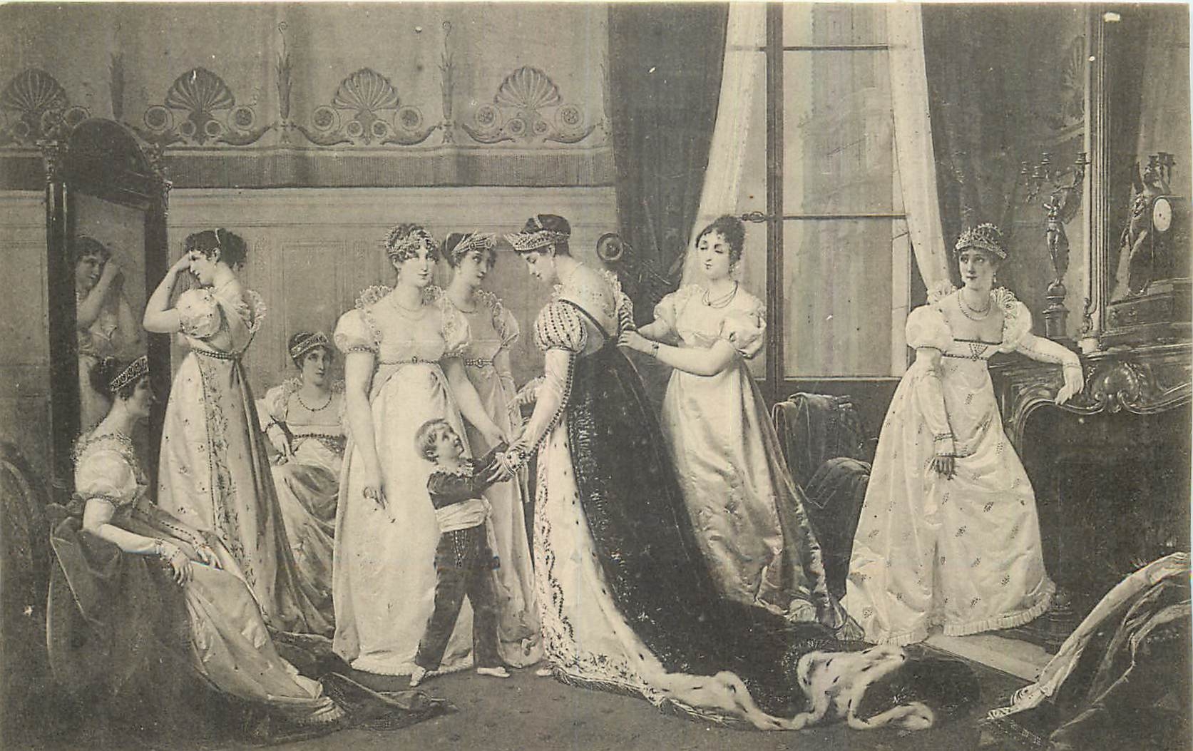 CPA Marseille Musee de Longchamp Toilette du Sacre par Jean Viger Ecole Francaise 