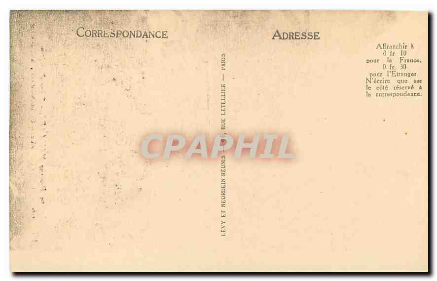 CPA Jeanne Beatrix Maillart Seine d'Alelier Marseille Musee de Longchamp — Rückseite