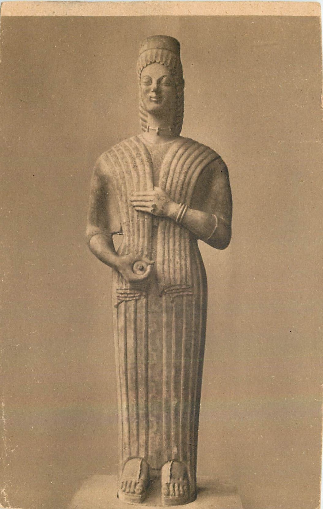 CPA Attische Frauenstatue Berlin Altes Museum 