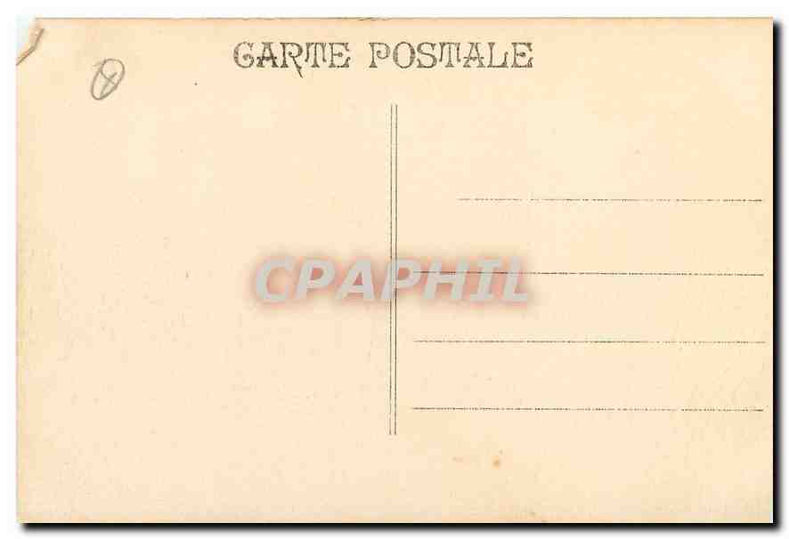 CPA Marseille Exposition Coloniale Palais de l'Indo Chine  — Rückseite