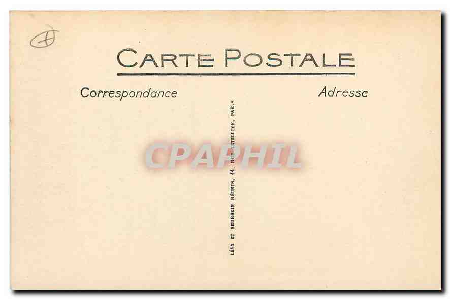 CPA Exposition Coloniale de Marseille Palais de l'Indo Chine  — Verso