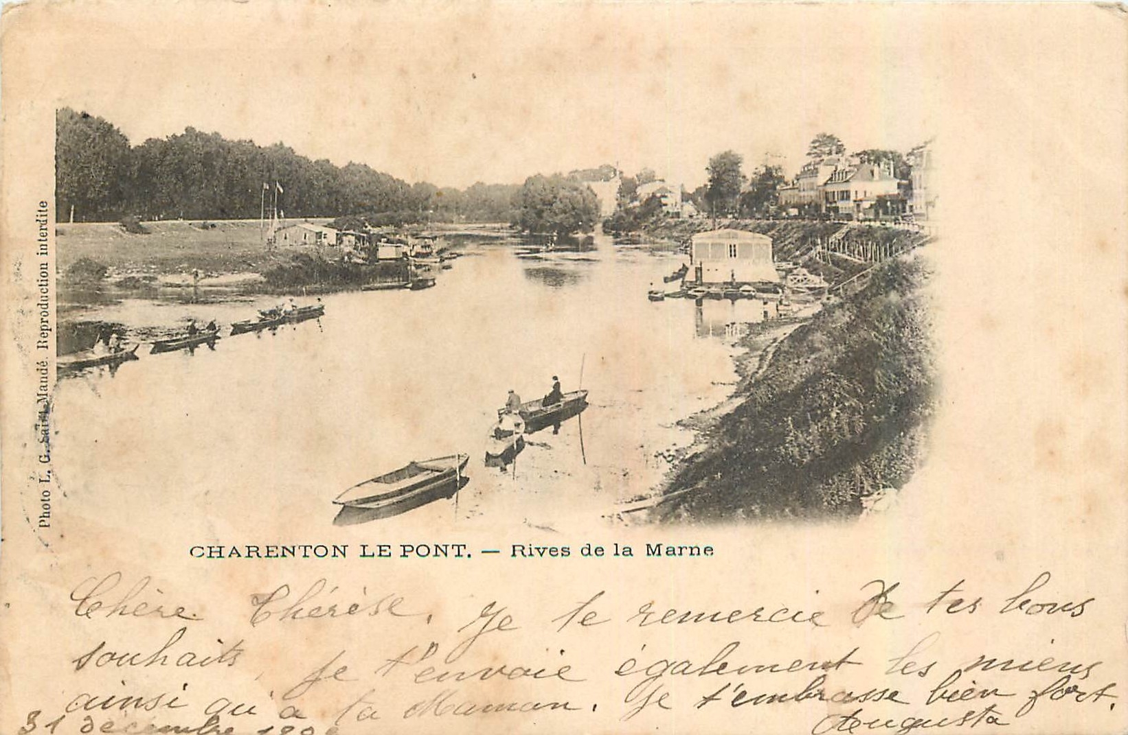 CPA Charenton le Pont Rives de la Marne 