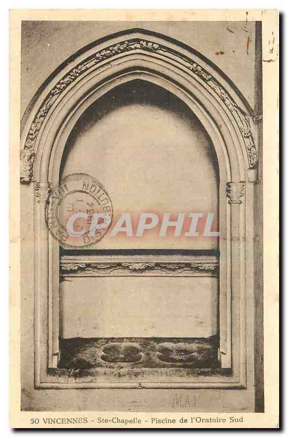 CPA Vincennes Ste Chapelle Piscine de l'Oratoire Sud 