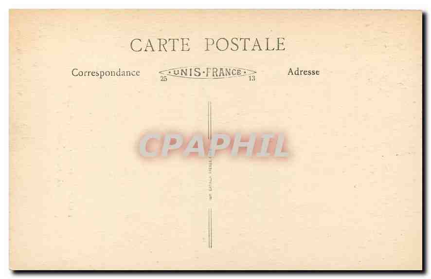 CPA Eglise Saint Louis de Vincennes Saint Antoine de Padoue  — Rückseite