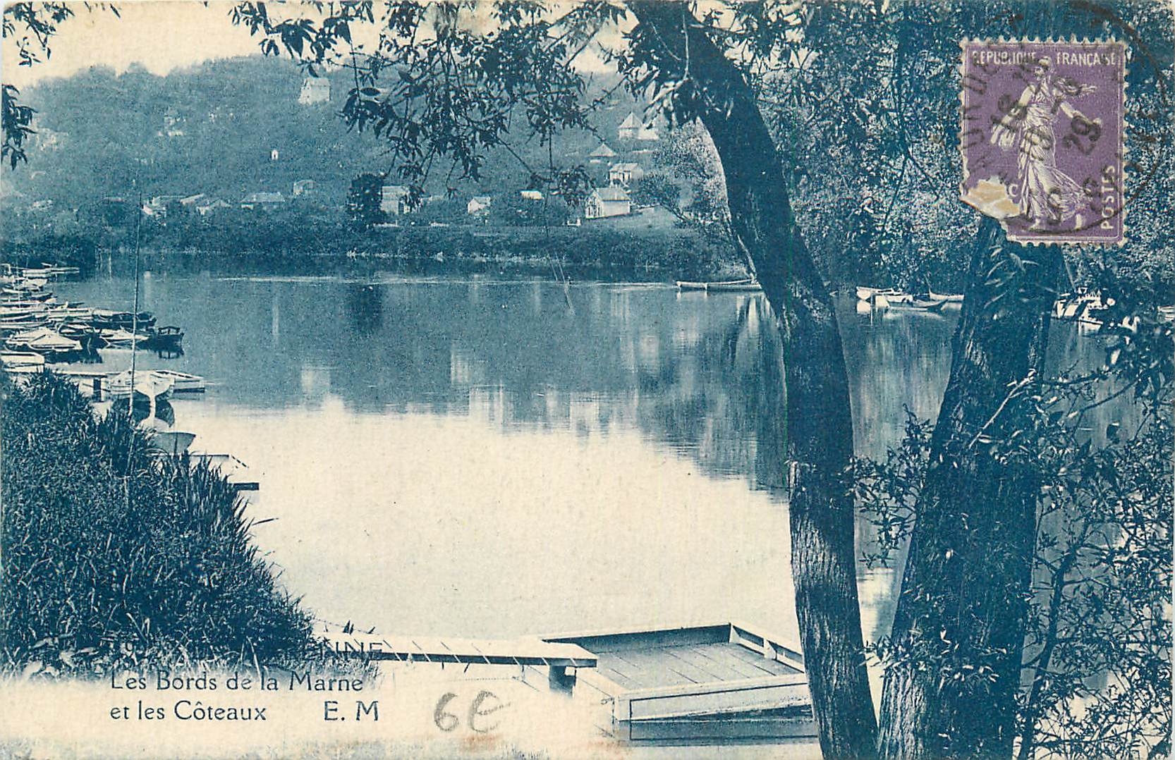 CPA Les Bords de la Marne et les Coteaux 
