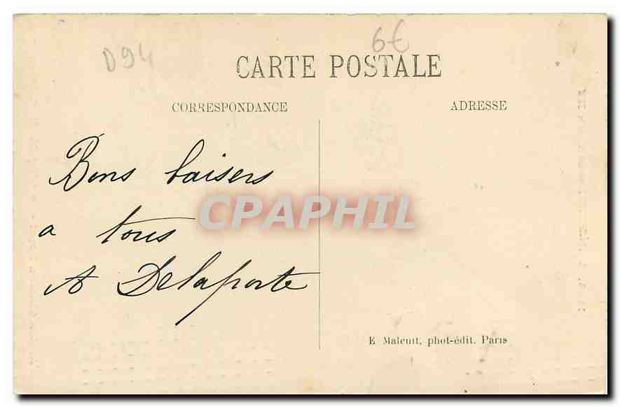 CPA Vincennes sous Louis XV l'Ancien Chateau Royal La Chapelle du Chateau  — Rückseite