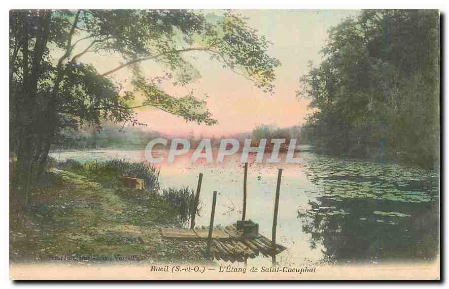 CPA Rueil S et O L'Etang de saint Cucuphat 