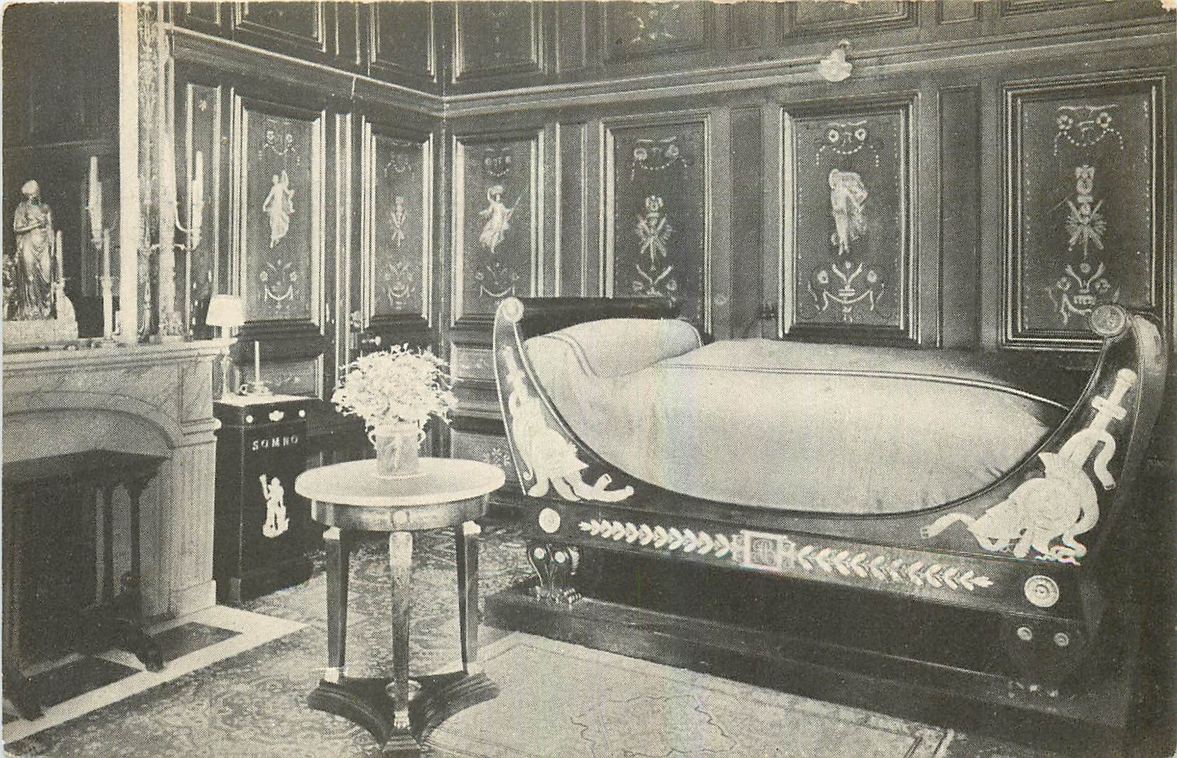CPA Chateau Grosbois Boissy St Leger S et O Chambre du Marechal Berthier Prince de Wagram 