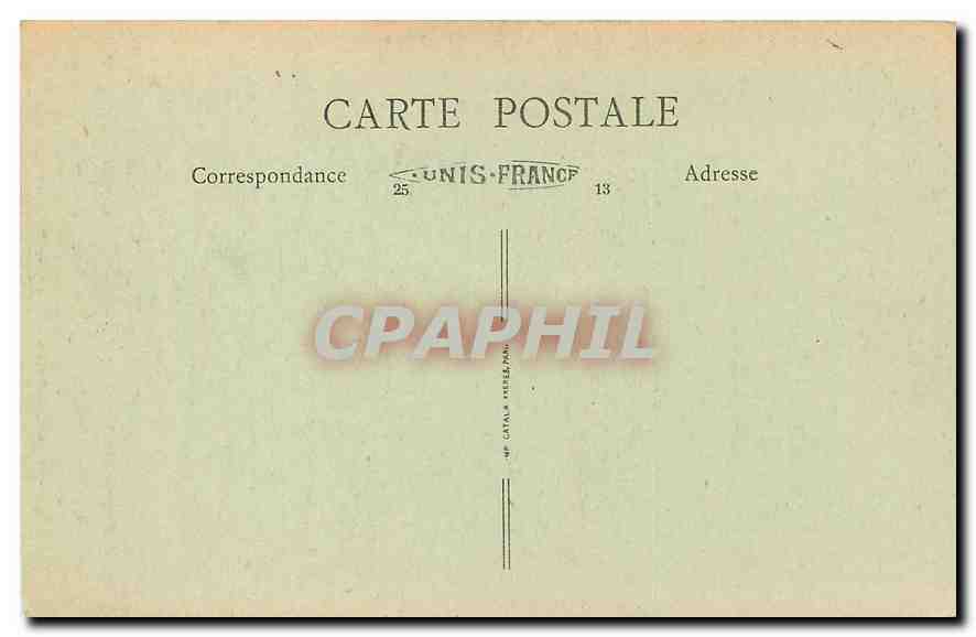 CPA Longpoint S et O Le Grand Portail de l'Eglise  — Rückseite