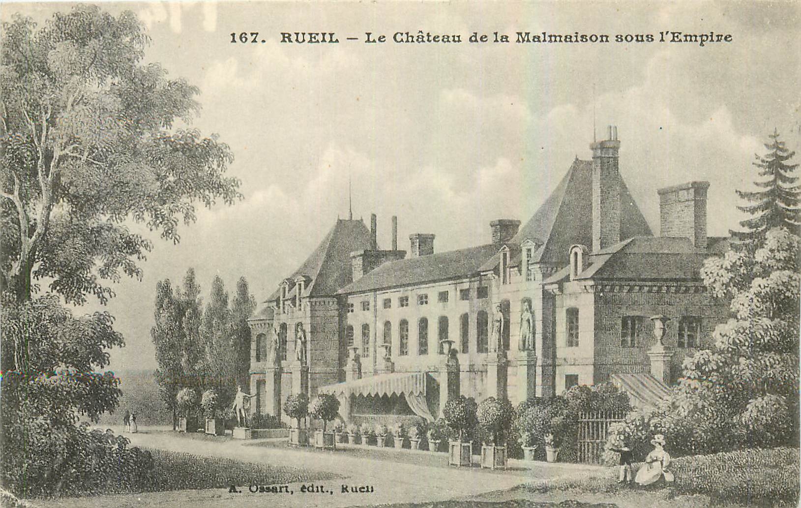 CPA Rueil Le Chateau de la Malmaison sous l'Empire 