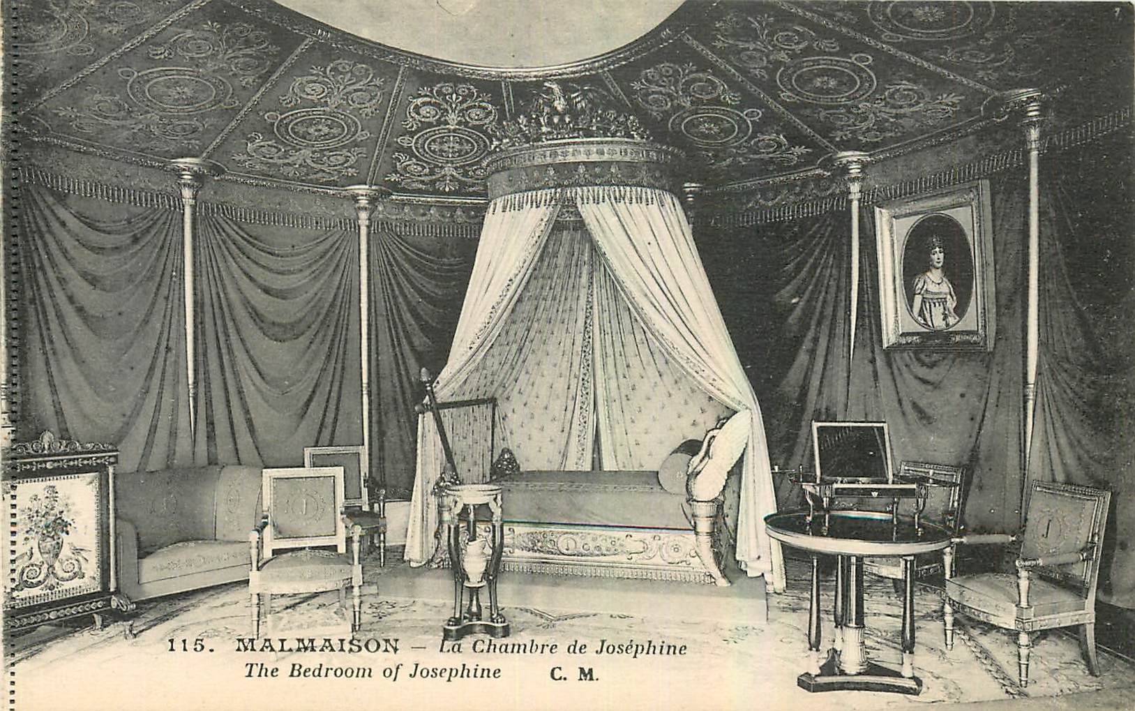 CPA Malmaison La Chambre de Josephine 