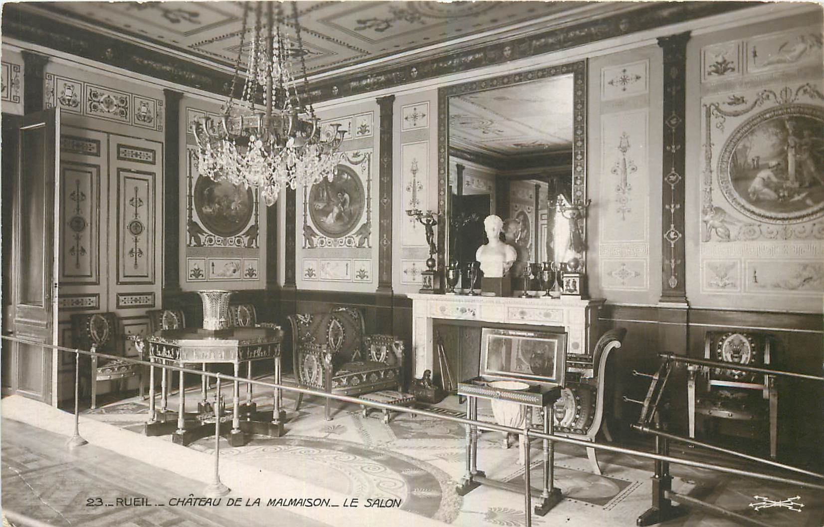 CPA Rueil Chateau de la Malmaison Le Salon 