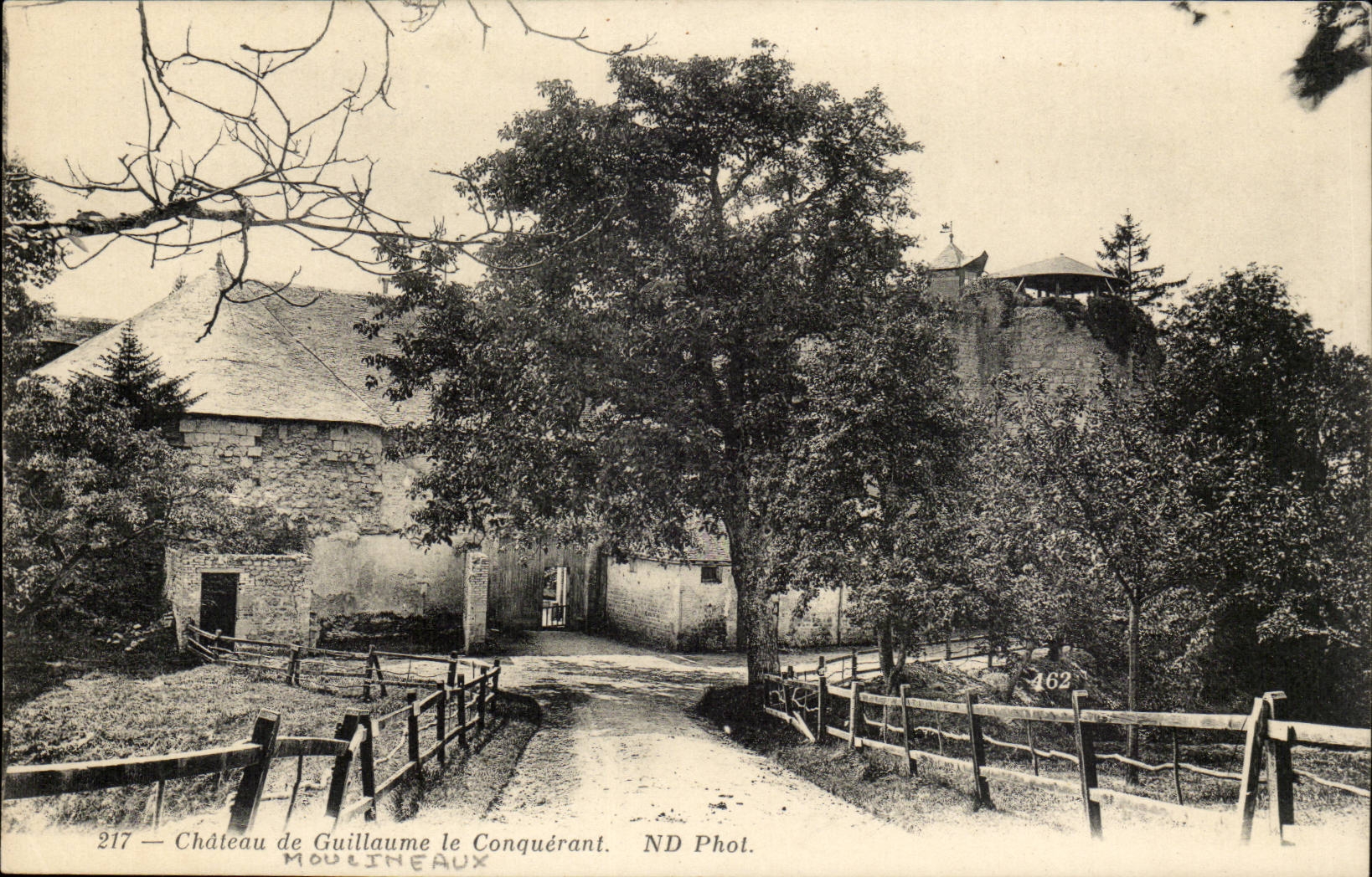 Moulineaux CPA chateau de Guillaume le Conquerant