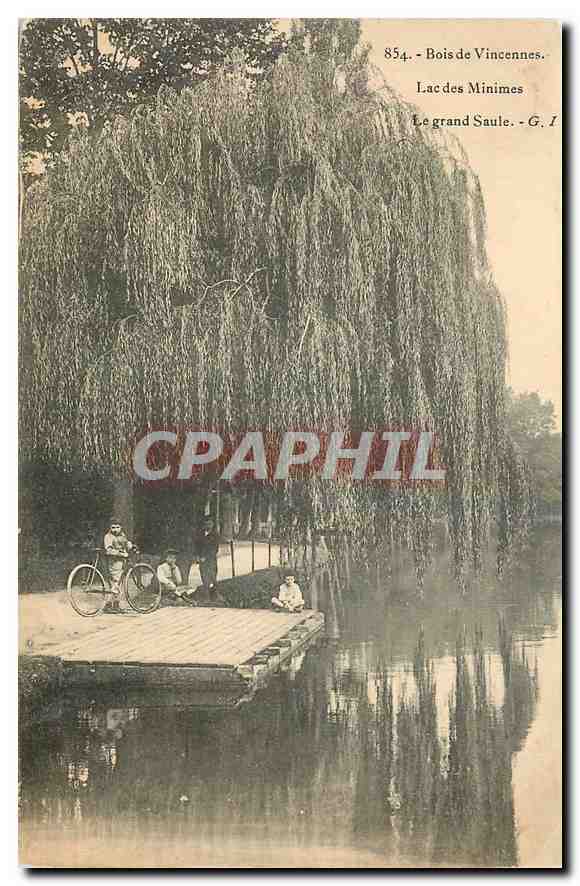 CPA Bois de Vincennes Lac des Minimes le Grand Saule 