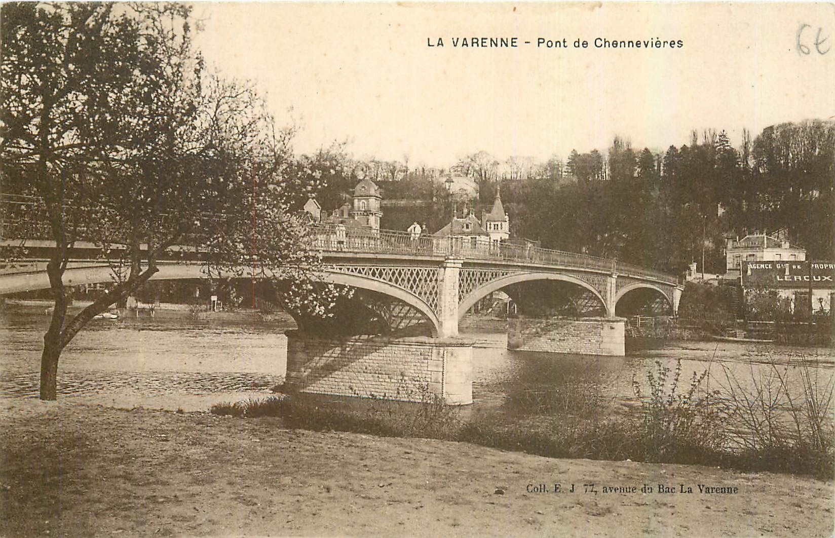 CPA La Varenne Pont de Chennevieres 