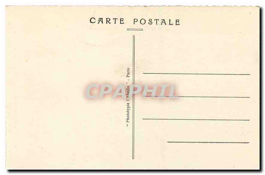 CPA Montmorency L'Eglise St Martin Vitrail d'Anne Pot epouse de Guillaume de Montmorency  — Back