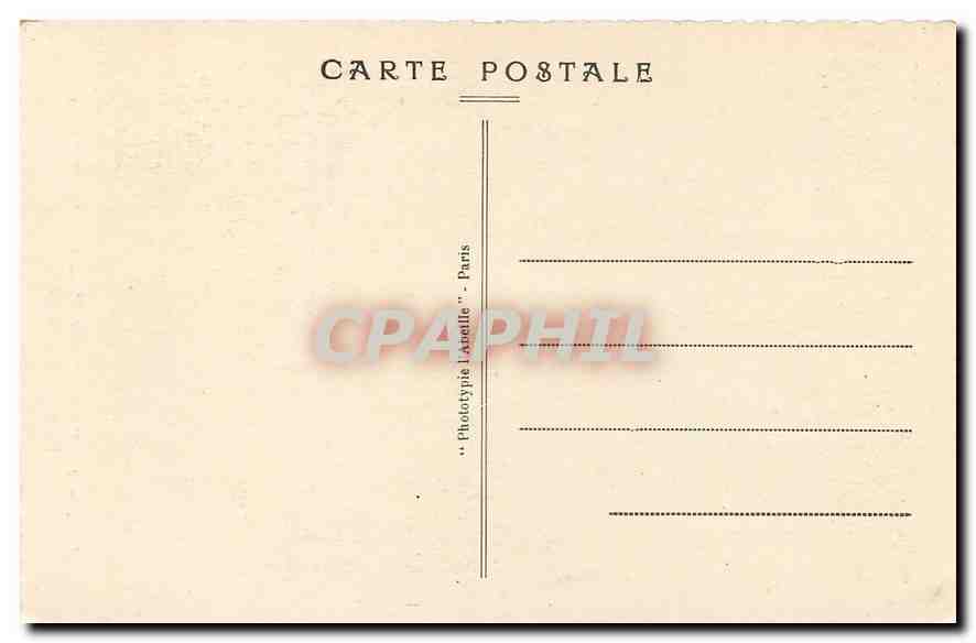 CPA Montmorency L'Eglise St Martin Vitrail de Gaspard de Coligny  — Back