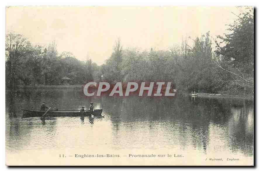 Enghien-les-Bains — Promenade sur le Lac — J. Muirand, Enghien